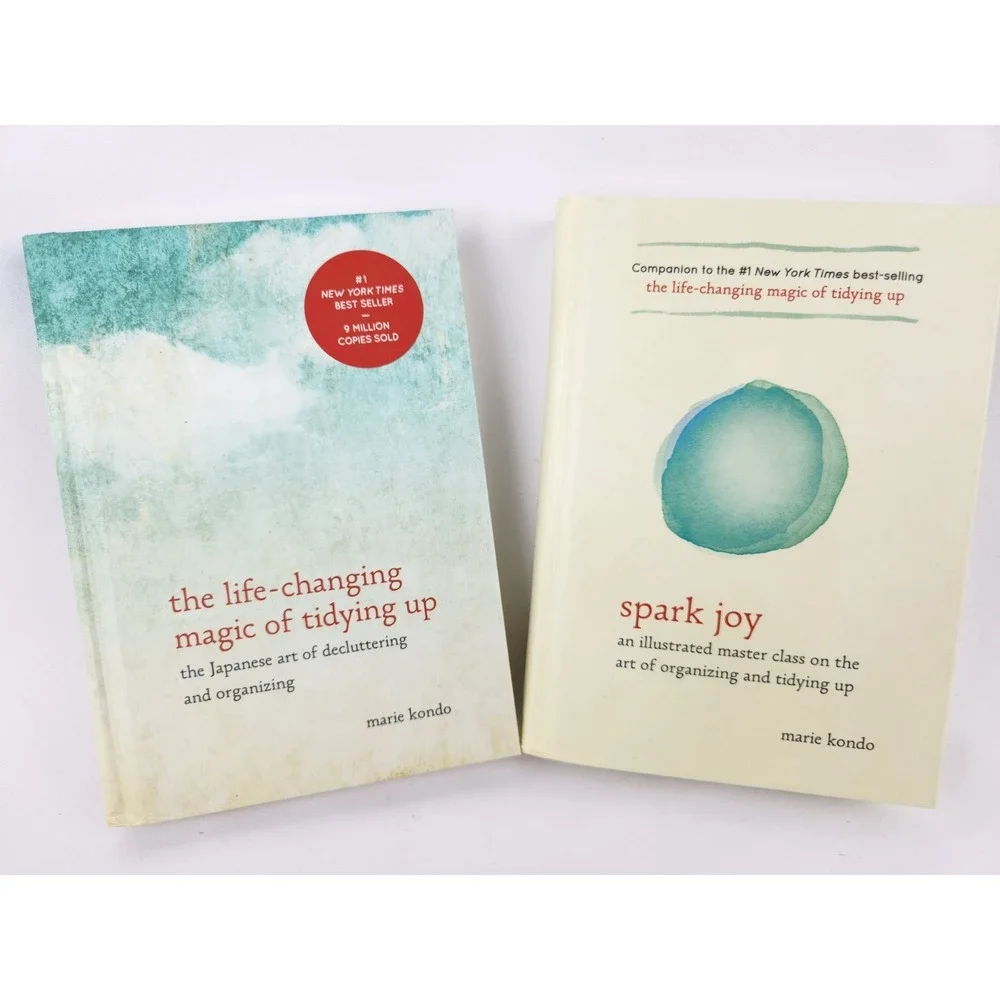 Marie Kondo Life-Changing Magic Of Tidying Up, Spark Joy, Let It Go, Outer Order